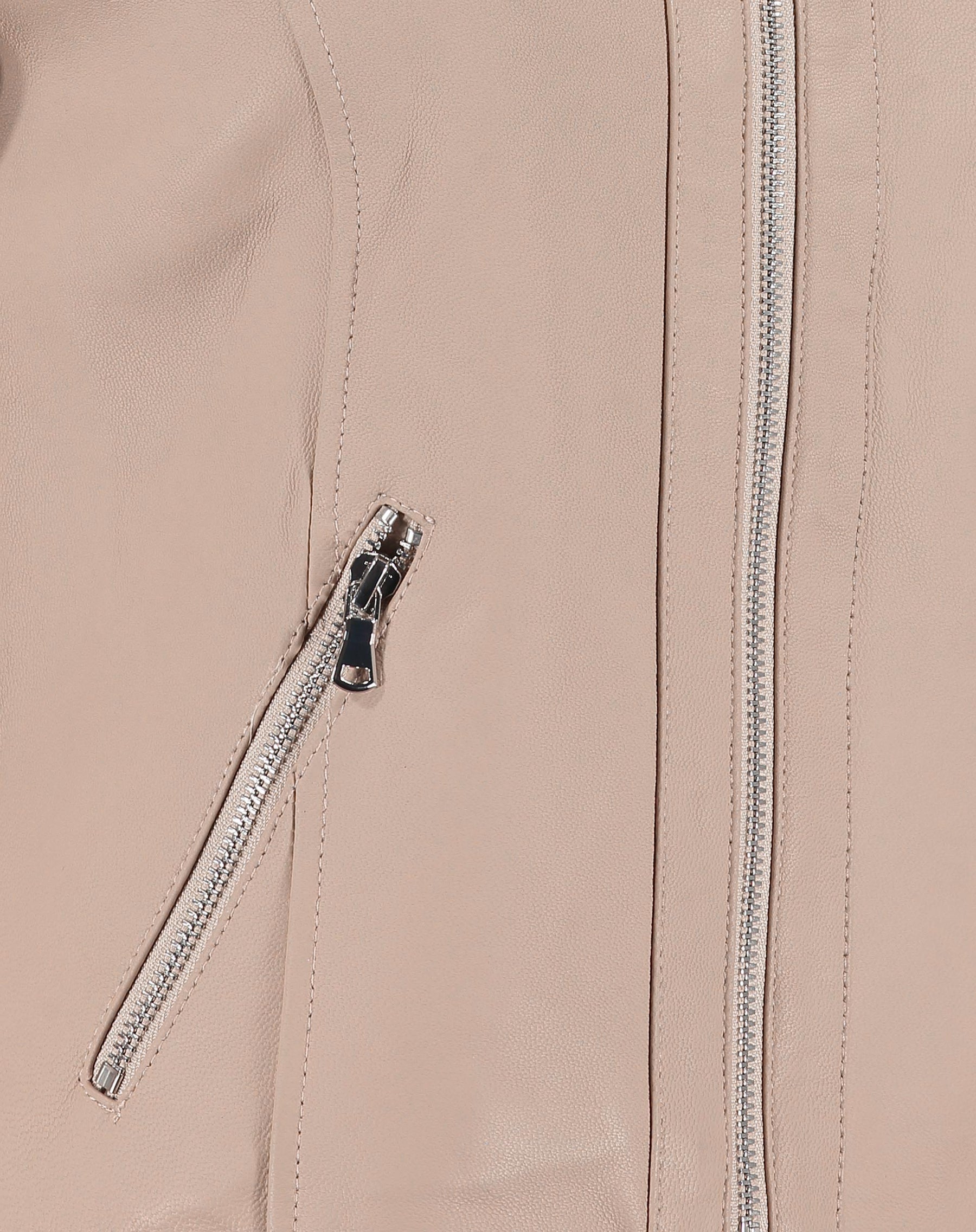 Jaqueta Couro Pelica Essential - Rosa Claro