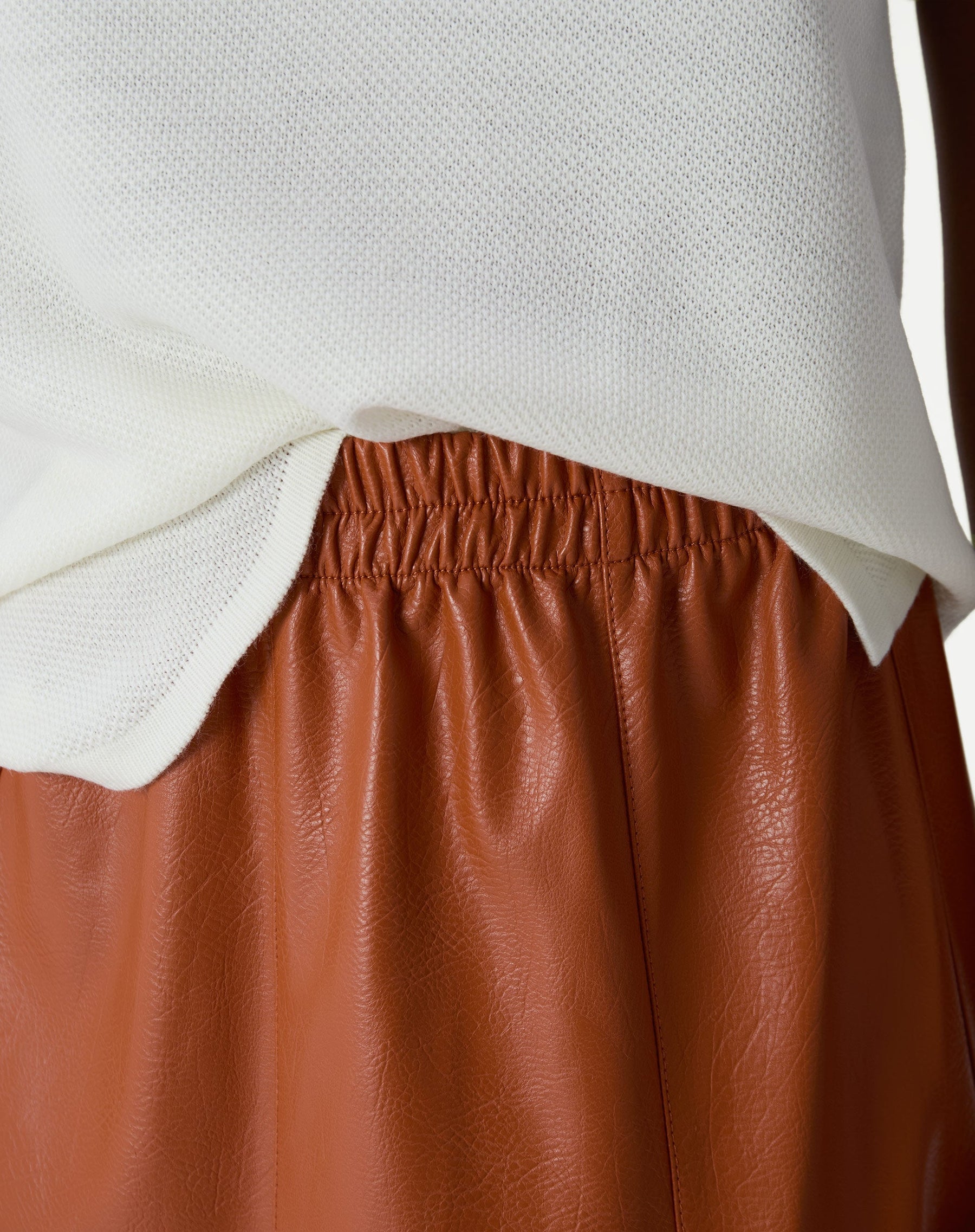 Saia Midi Statement - Caramelo