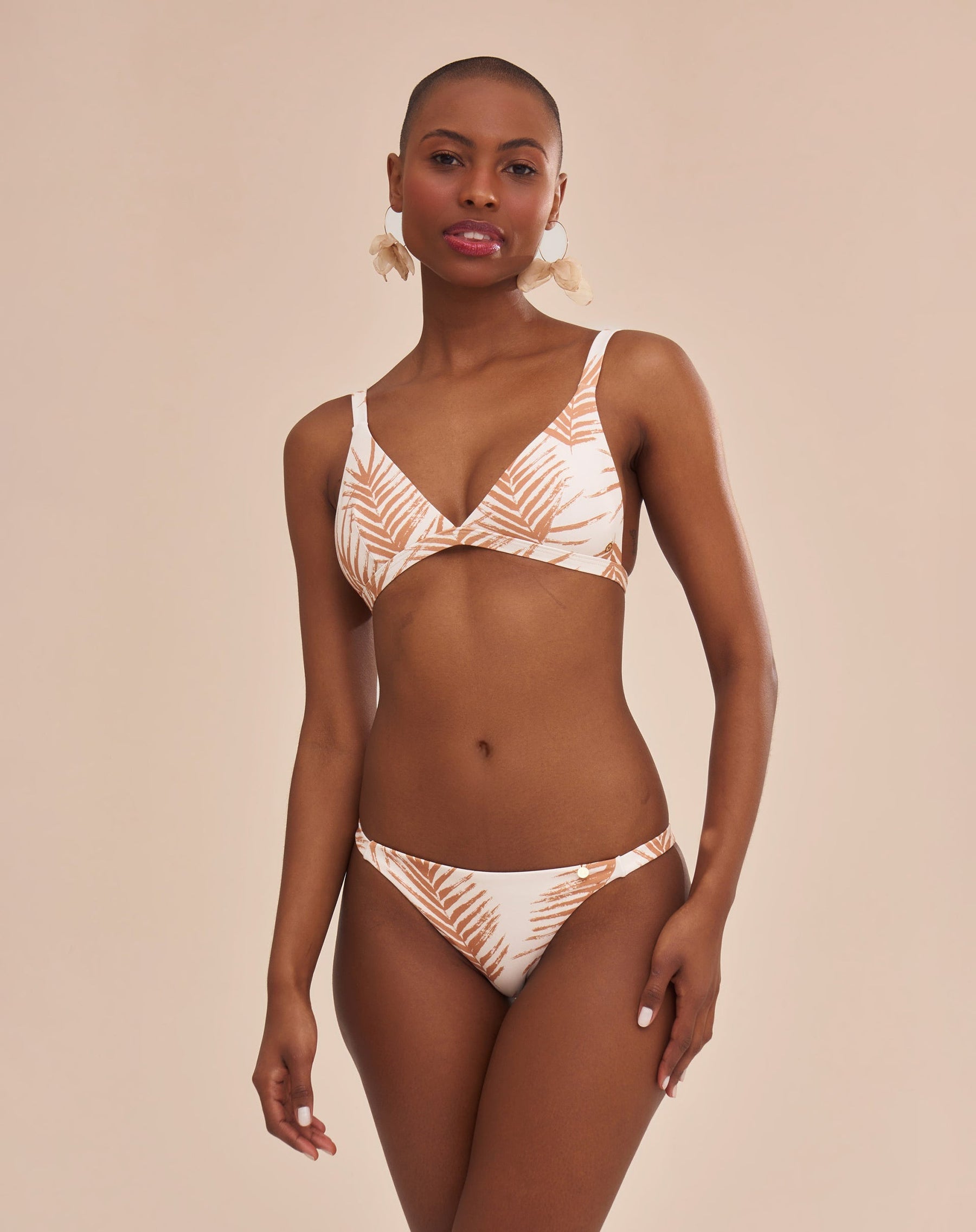 Calcinha Palms Fiorella Areia - Areia