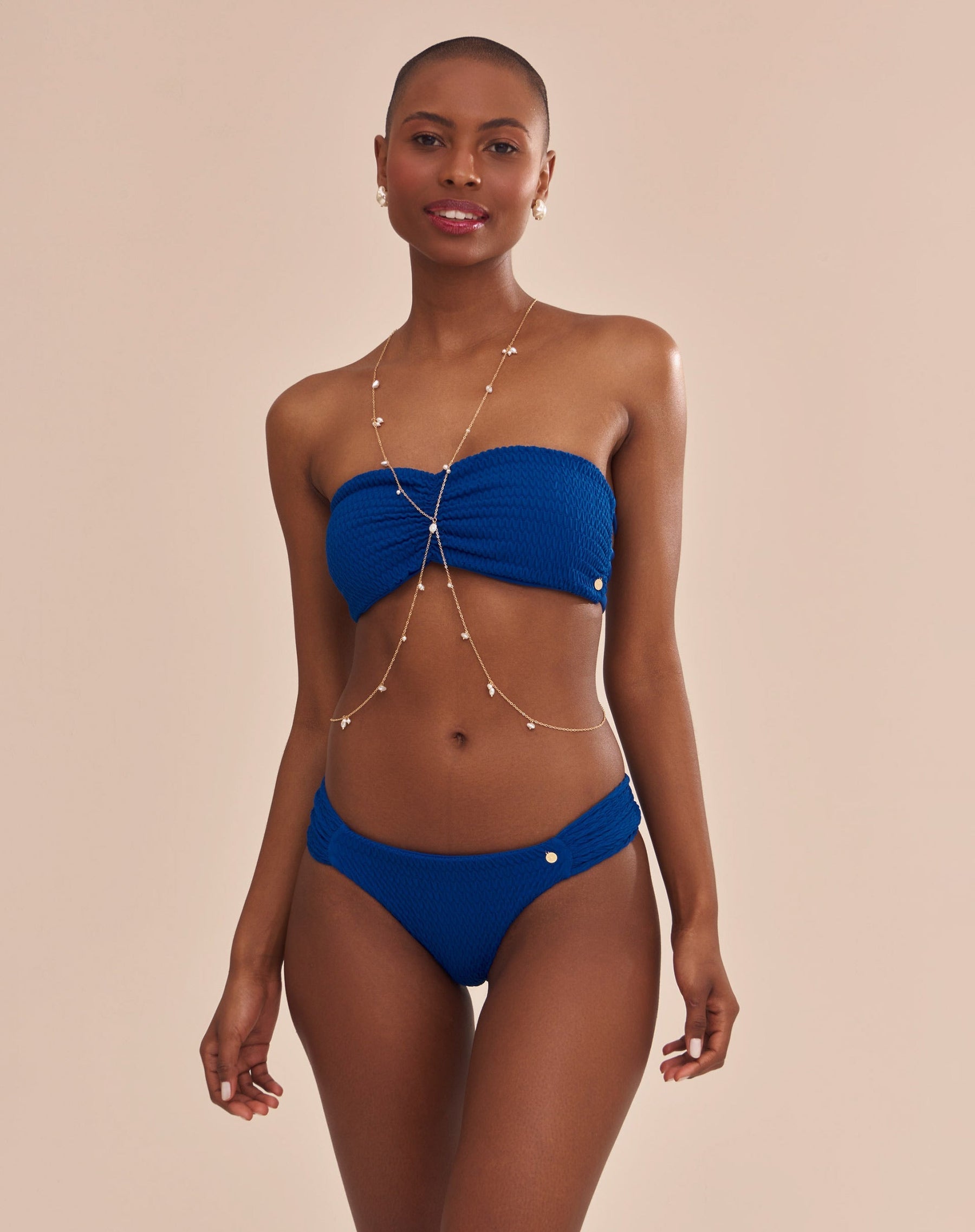 Calcinha Ola Antonella Azul Capri - Azul