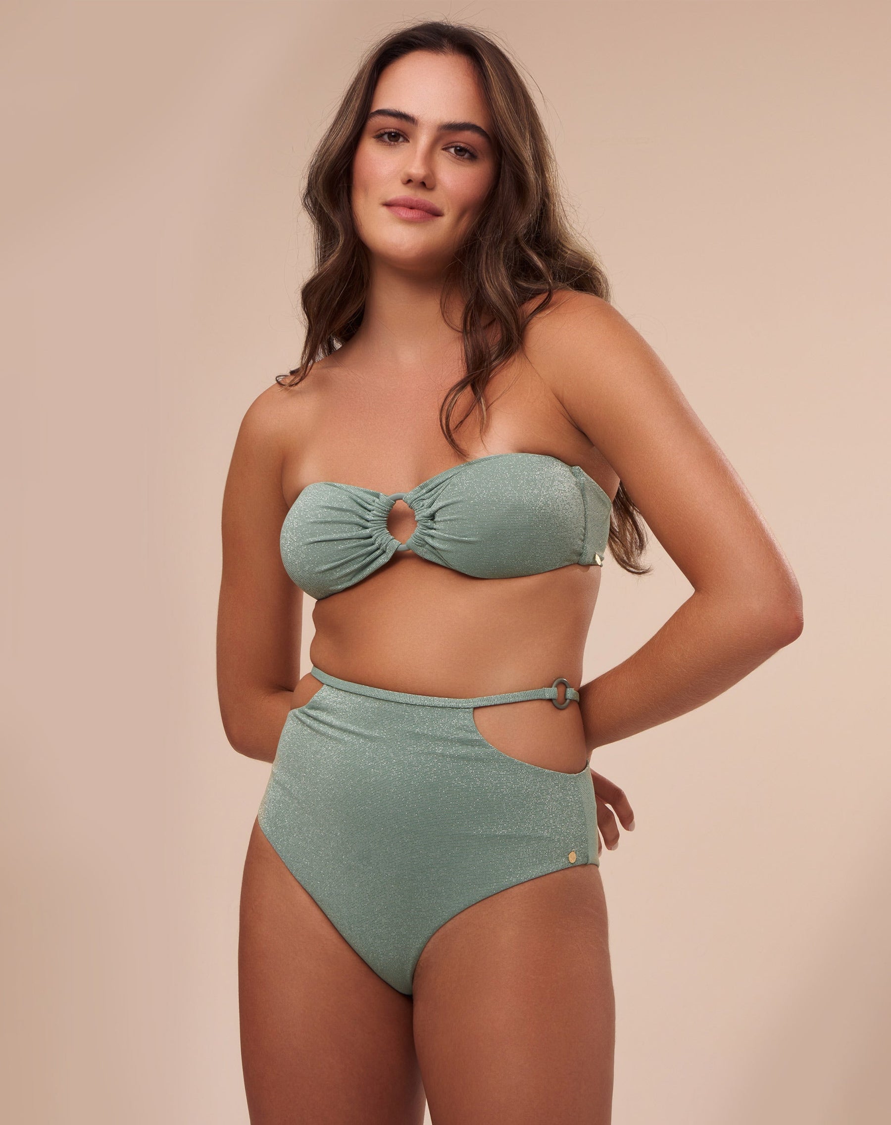 Hot Pant Rebeca Serena Menta - Menta