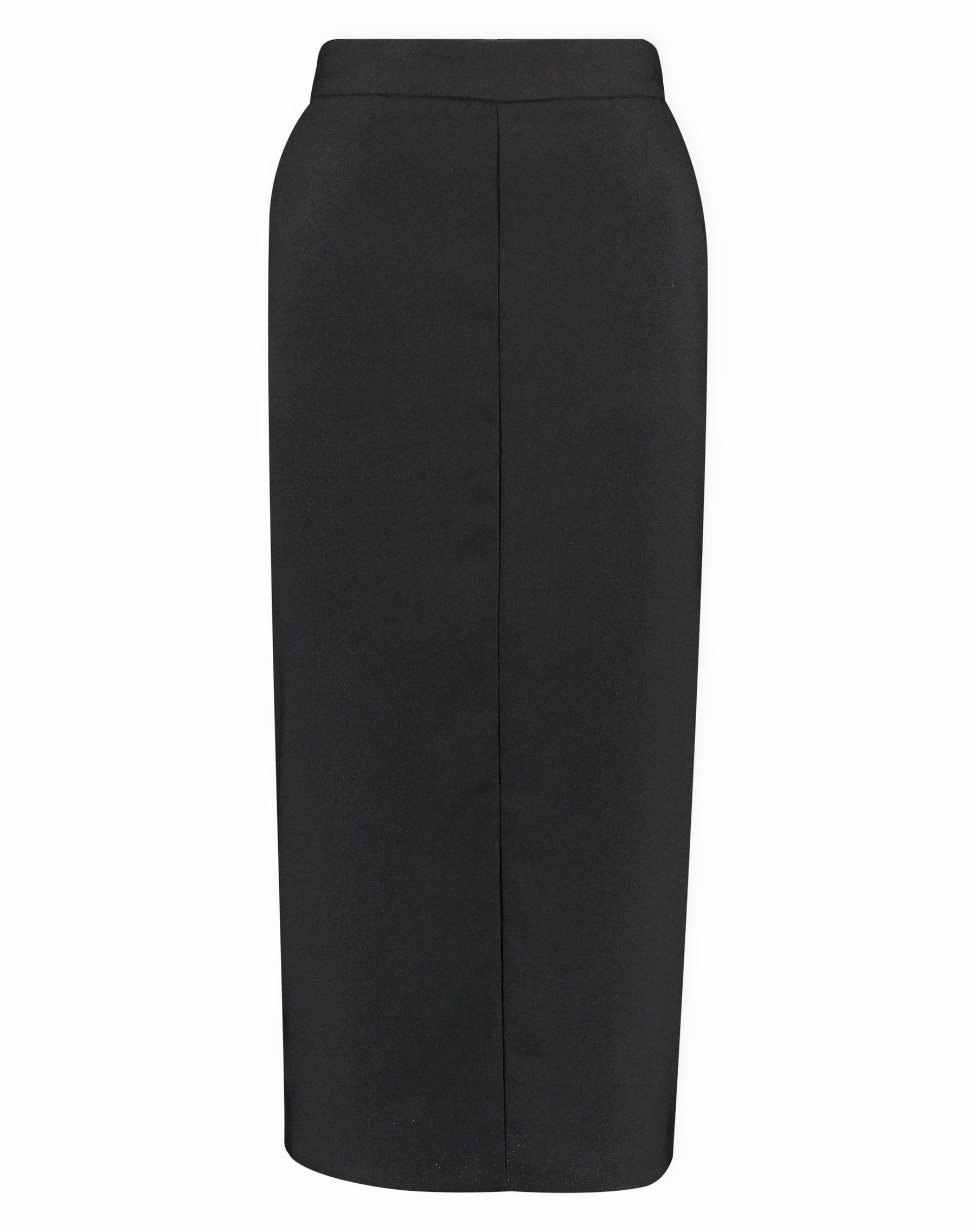 Saia Midi Tubo - Preto