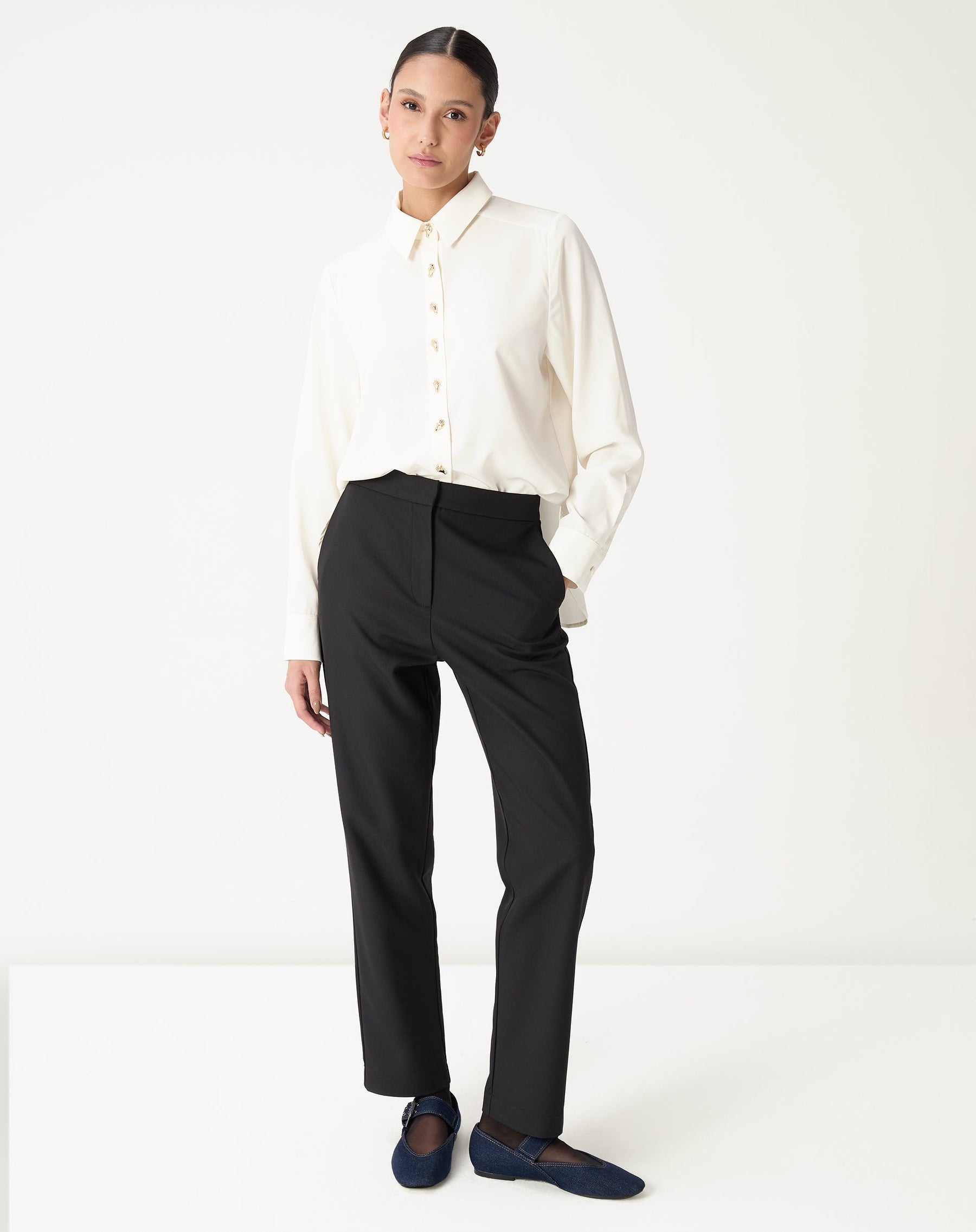 CALÇA SLIM ALFAIATARIA - PRETO