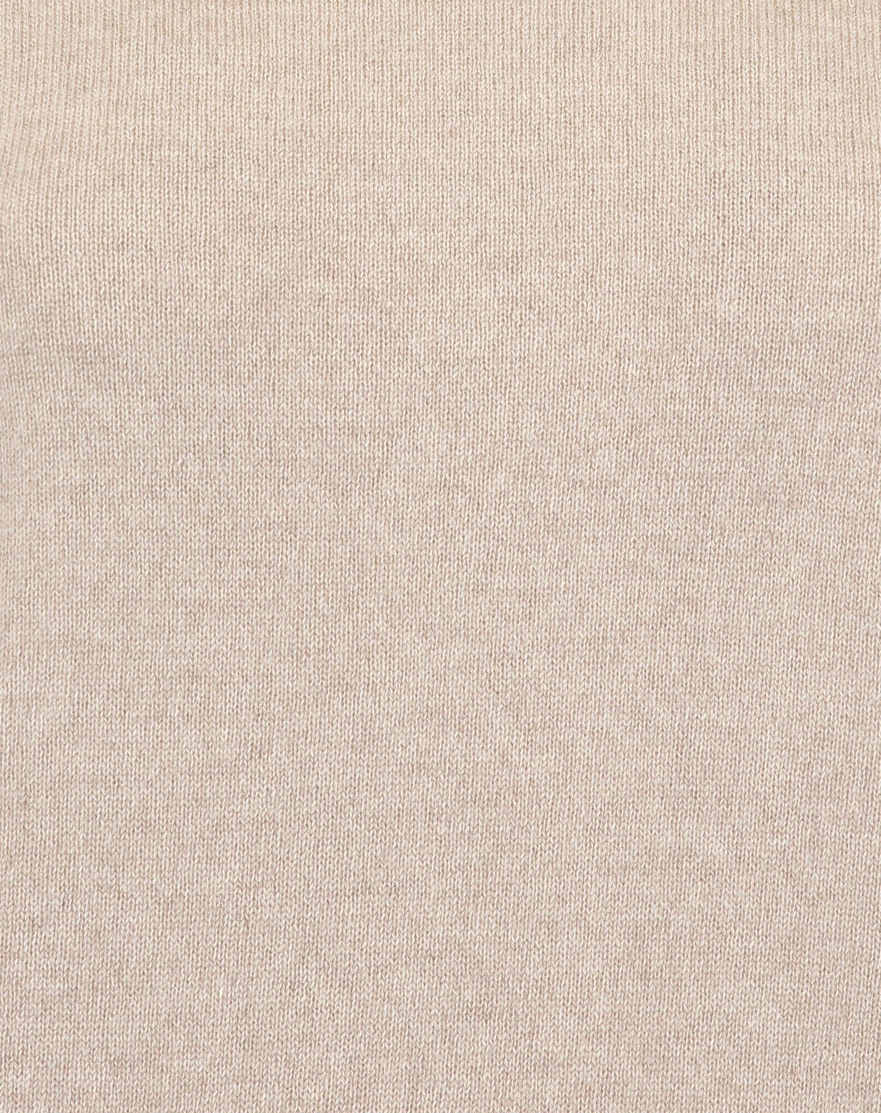 SUÉTER GOLA CARECA DE CASHMERE - CAQUI