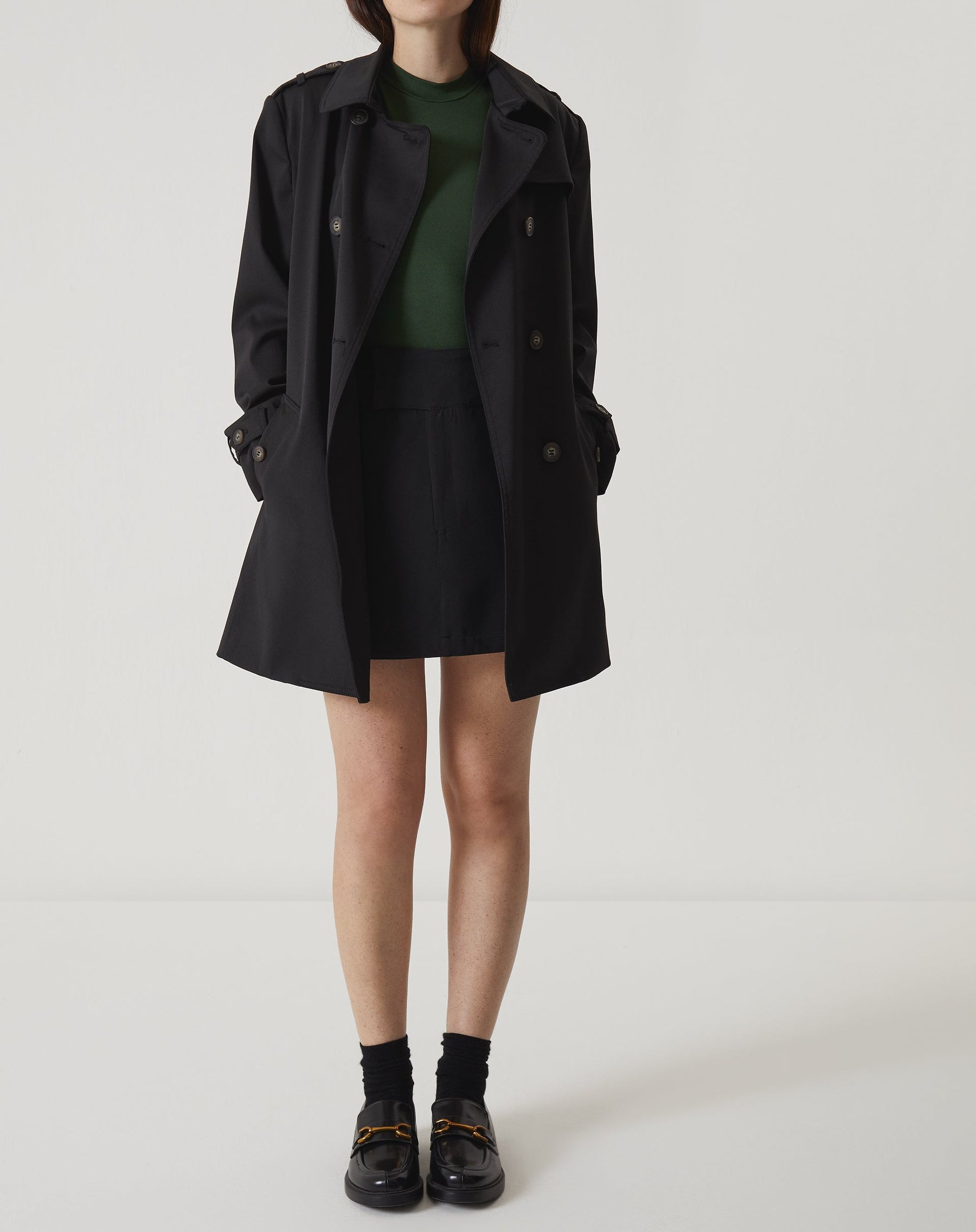 REGATA GOLA ALTA DE MALHA - VERDE