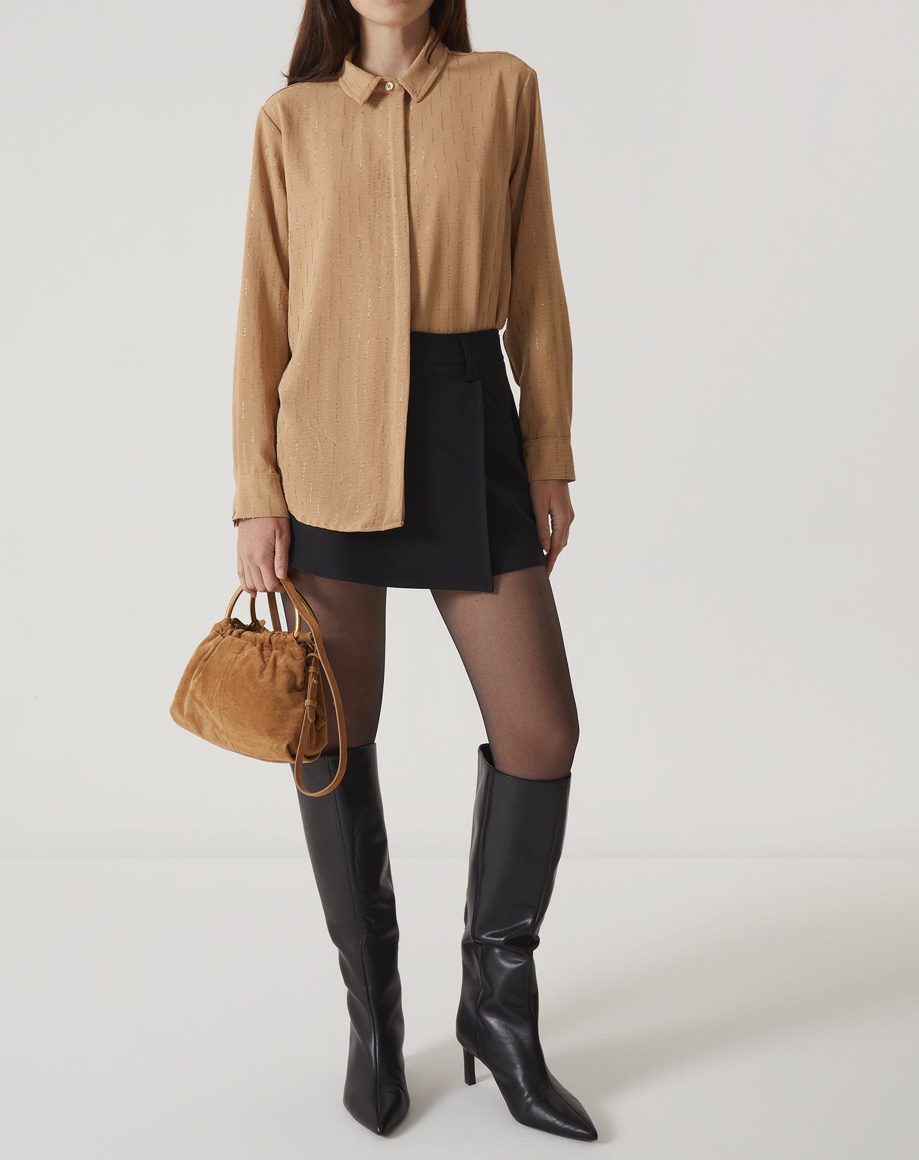 SHORTS SAIA RETO DE ALFAIATARIA - PRETO