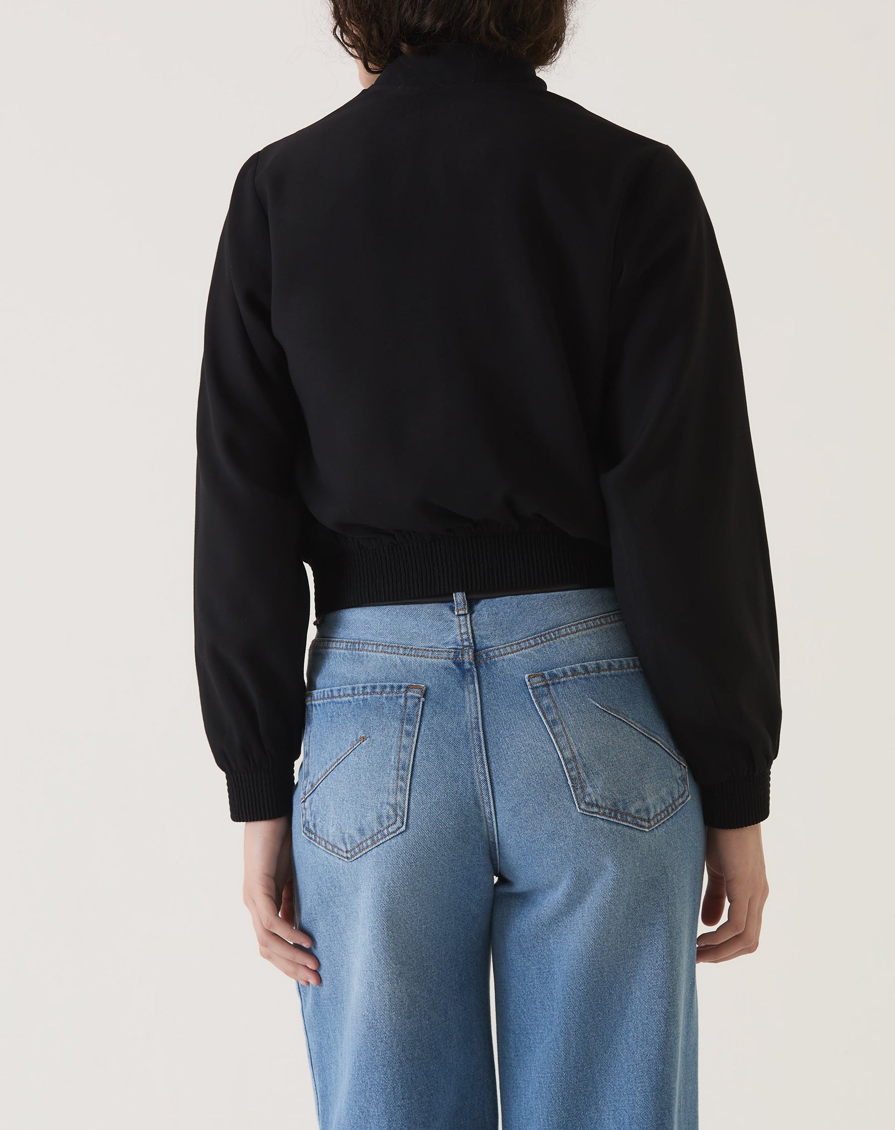 JAQUETA BOMBER DE SARJA