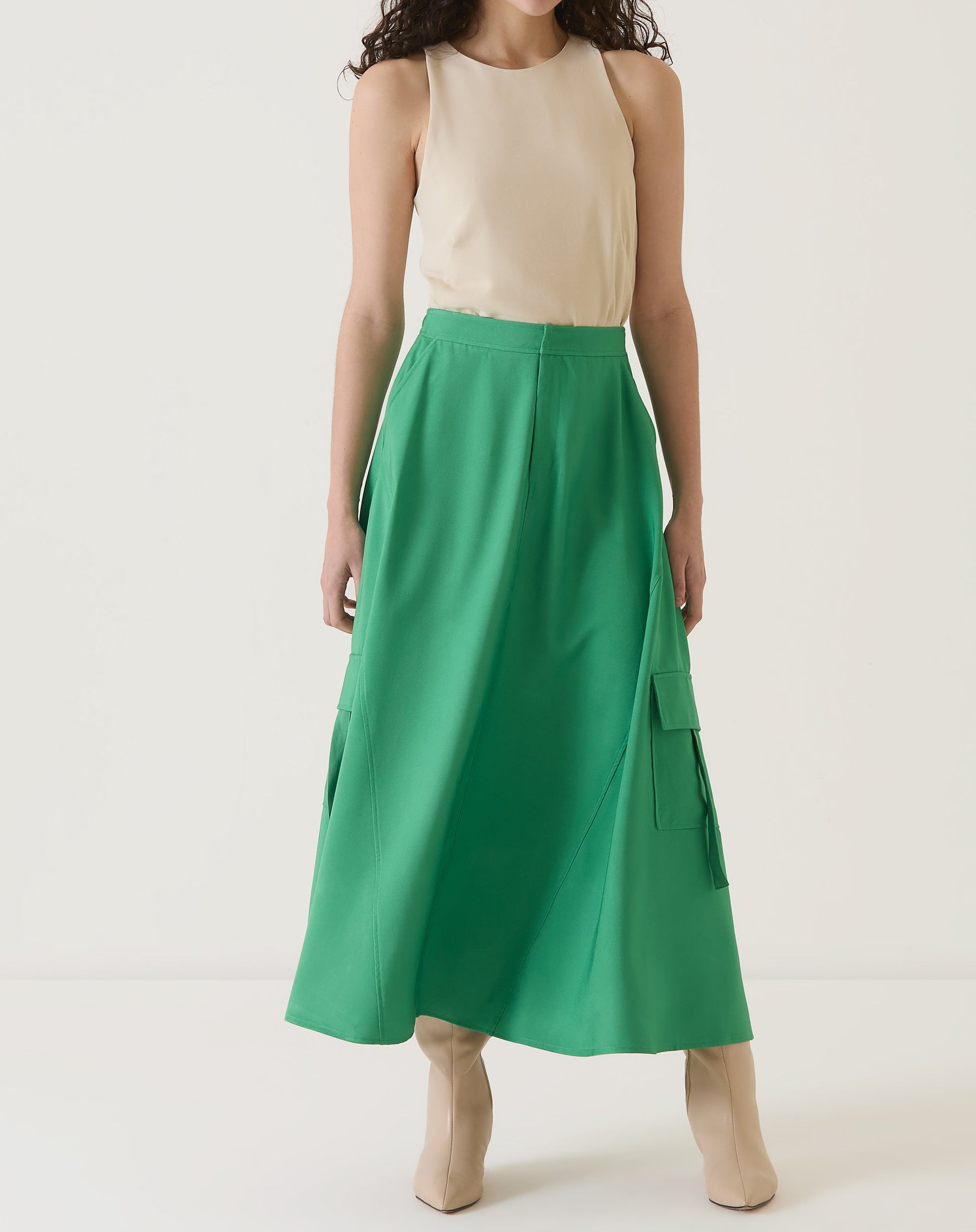 SAIA BOLSOS CARGO DE ALFAIATARIA - VERDE