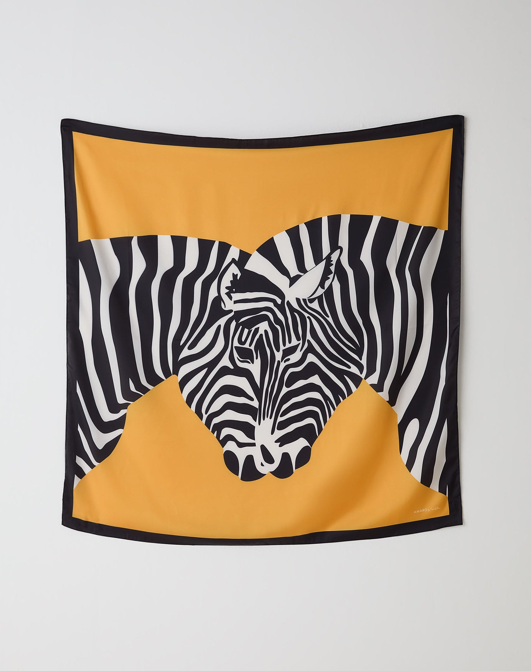 Lenço AMARO by Scarf Me 60x60cm - ZEBRA