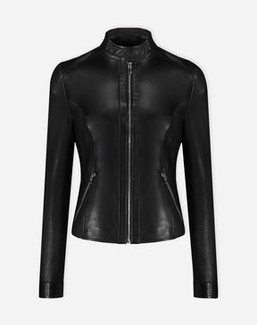 Jaqueta Couro Pelica Essential - Preto
