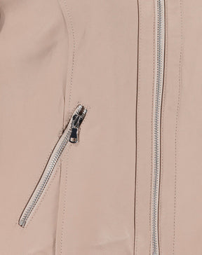 Jaqueta Couro Pelica Essential - Rosa Claro