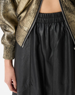 Saia Midi Statement - Preto