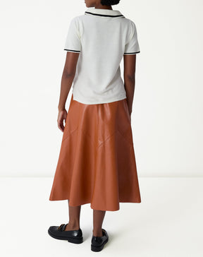 Saia Midi Statement - Caramelo