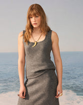 SAIA LONGA TRICOT - CHUMBO