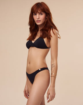 Calcinha Pares Talita Preto - Preto