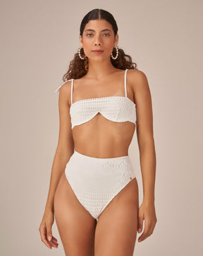 Hot Pant Magnólia Off White - Off-white