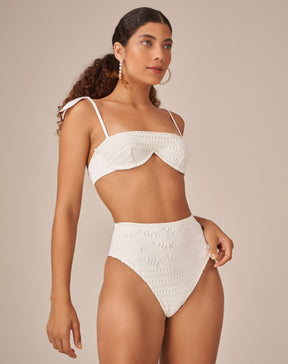 Hot Pant Magnólia Off White - Off-white