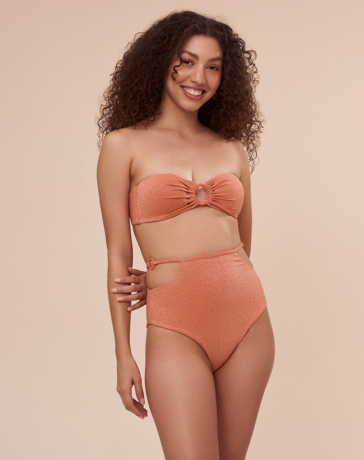 Hot Pant Rebeca Serena Papaya - Laranja