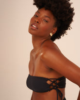 Top Thayse Luz da Manhã Preto - Preto