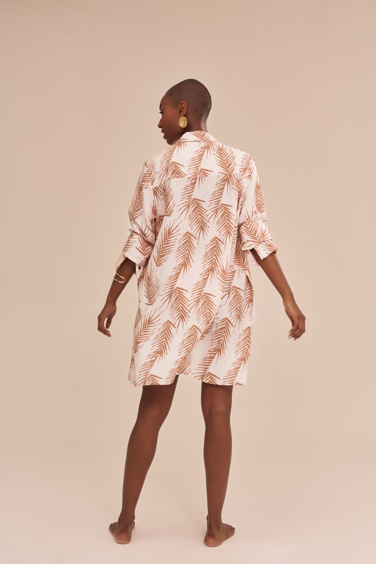 CAMISÃO PALMS AREIA - BEGE