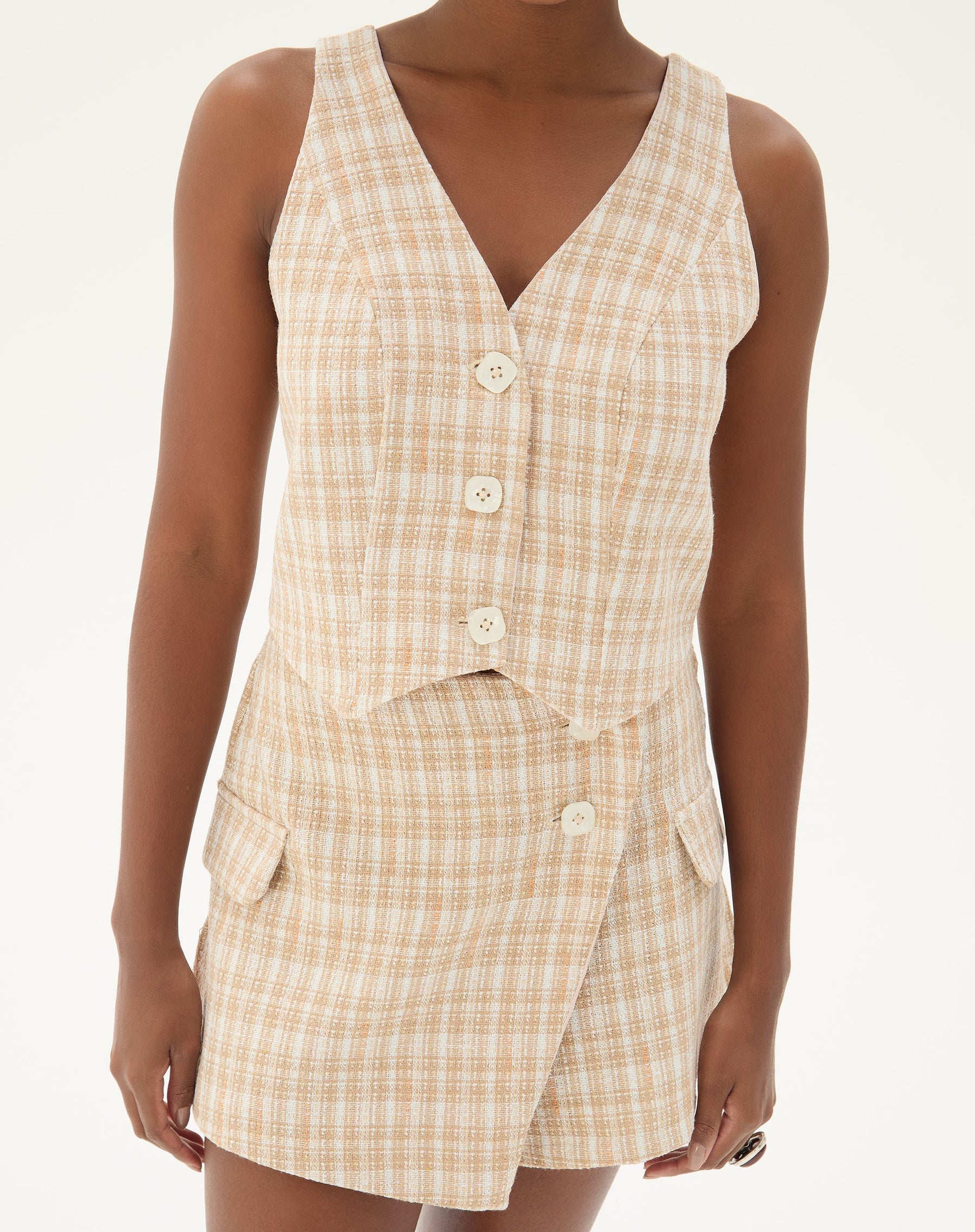 COLETE DECOTE V DE ALFAIATARIA - AREIA