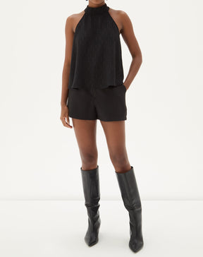 SHORTS CURTO RETO ALFAIATARIA - PRETO