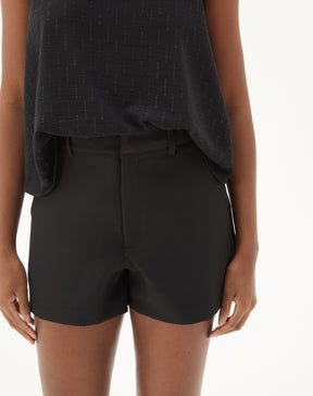 SHORTS CURTO RETO ALFAIATARIA - PRETO