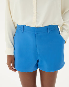 SHORTS CURTO RETO ALFAIATARIA - AZUL