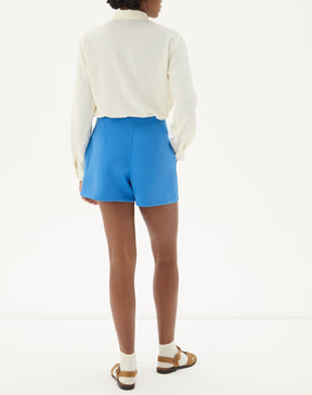 SHORTS CURTO RETO ALFAIATARIA - AZUL