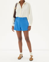 SHORTS CURTO RETO ALFAIATARIA - AZUL