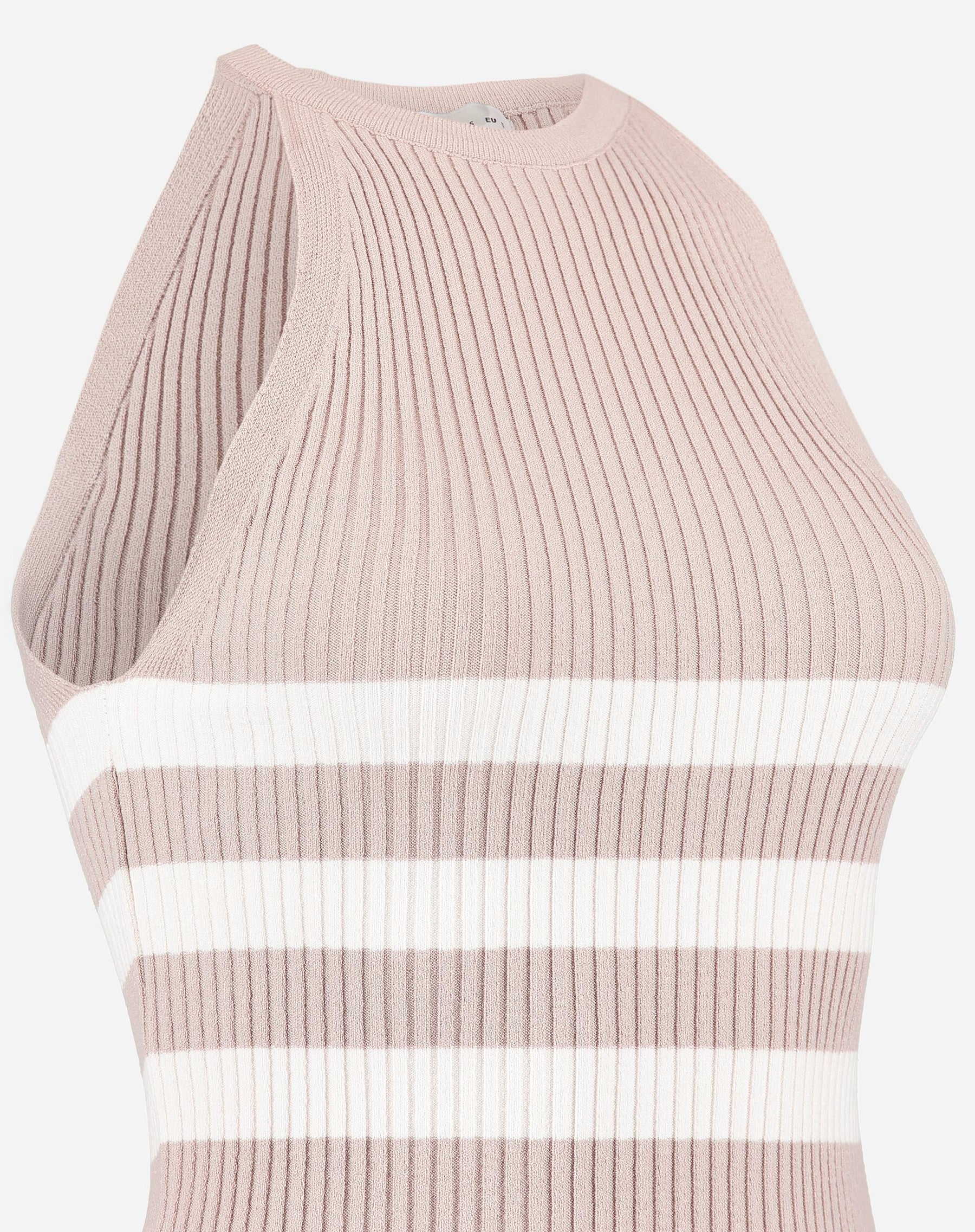 Regata Halter Neck de Tricot - Caqui