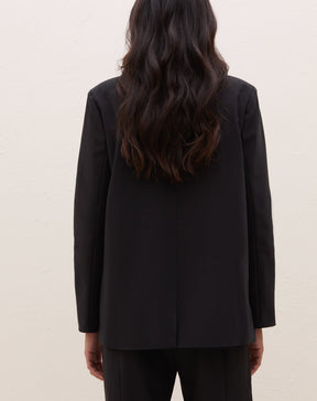 BLAZER ABOTOAMENTO DUPLO - PRETO