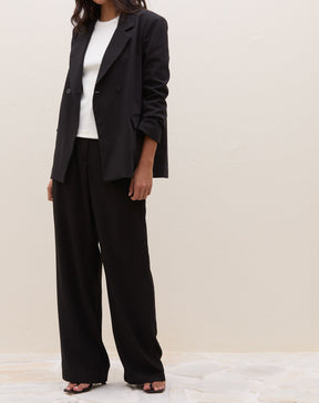 BLAZER ABOTOAMENTO DUPLO - PRETO