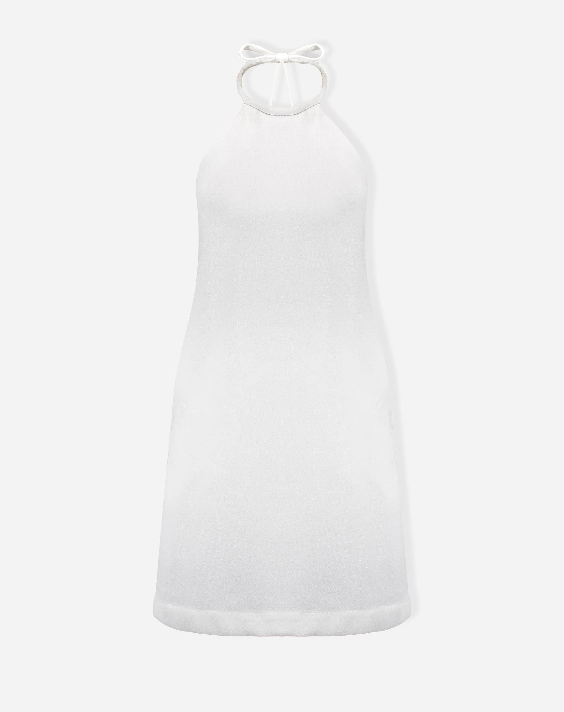 Vestido Curto Frente Única - Off-white