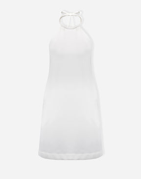 Vestido Curto Frente Única - Off-white