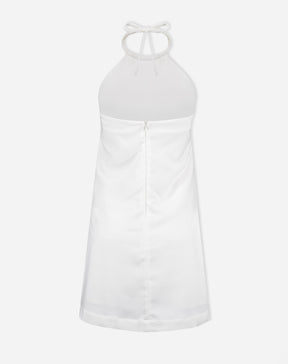 Vestido Curto Frente Única - Off-white