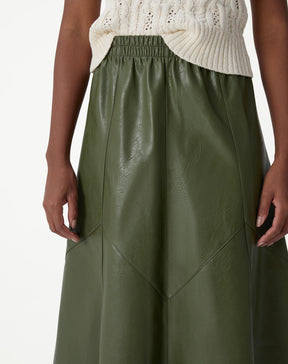Saia Midi Statement - Verde Militar
