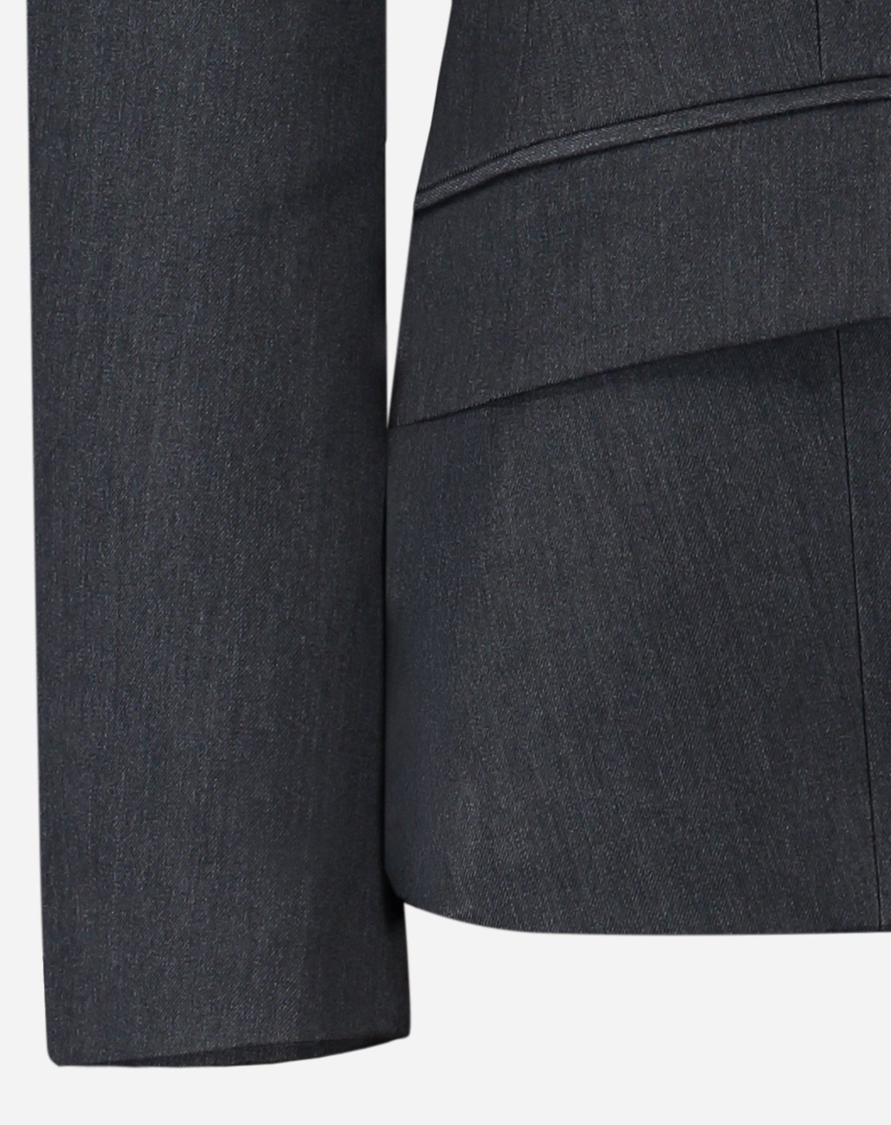 BLAZER SLIM ABOTOAMENTO DUPLO ALFAIATARIA - CINZA