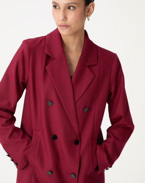 BLAZER OVERSIZED - VINHO