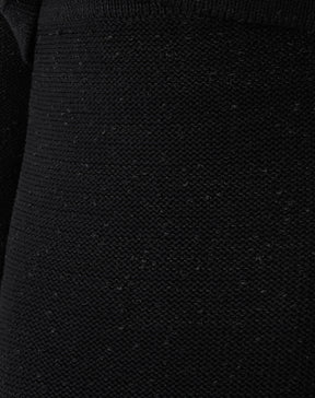 SAIA LONGA TRICOT - PRETO