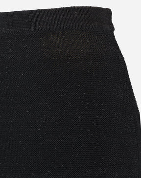 SAIA LONGA TRICOT - PRETO