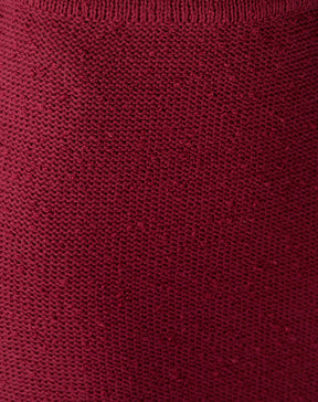 SAIA LONGA TRICOT - VERMELHO