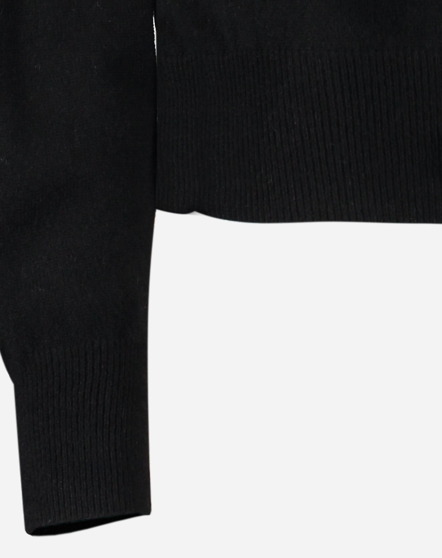 SUÉTER GOLA CARECA DE CASHMERE - PRETO