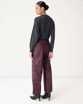 SUÉTER GOLA CARECA DE CASHMERE - CINZA MESCLA ESCURO