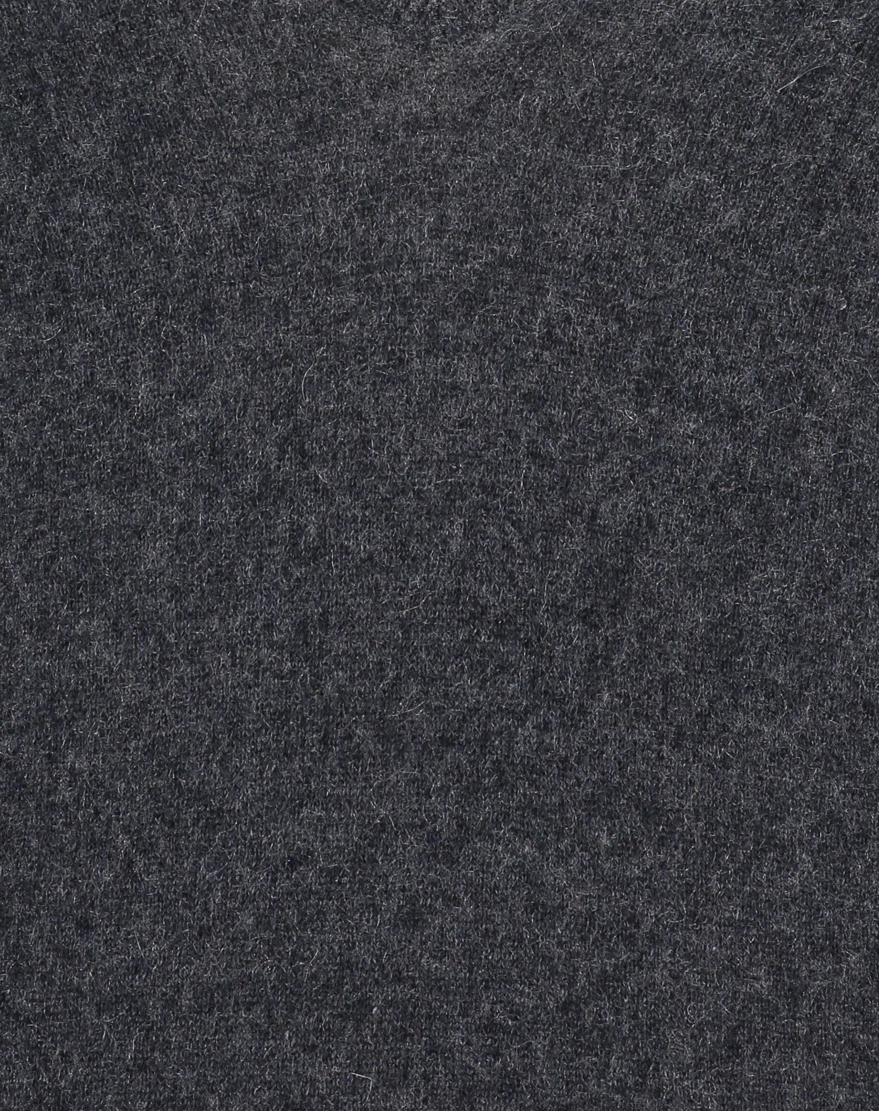 SUÉTER CASHMERE GOLA V  - CINZA MESCLA ESCURO