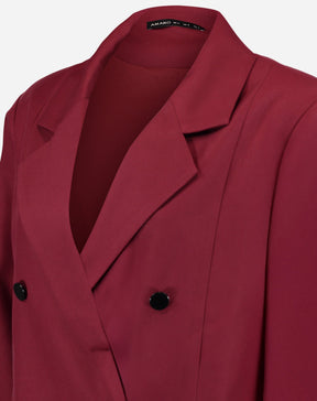 BLAZER OVERSIZED - VINHO