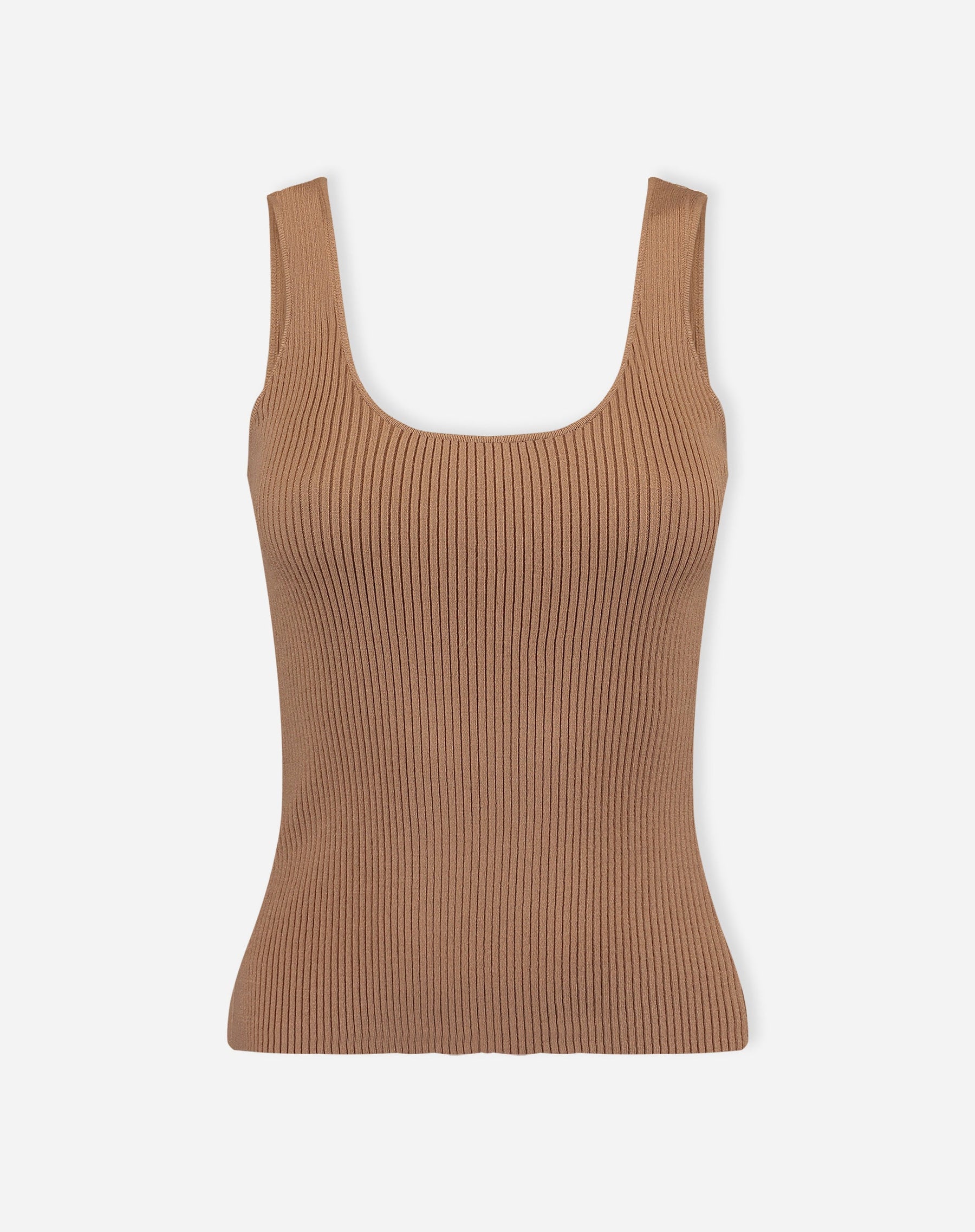 REGATA BÁSICA TRICOT DECOTE U - BEGE