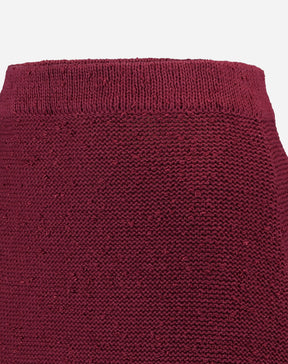 SAIA LONGA TRICOT - VERMELHO