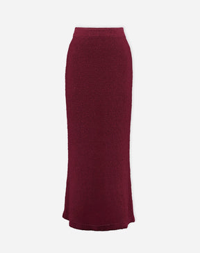 SAIA LONGA TRICOT - VERMELHO