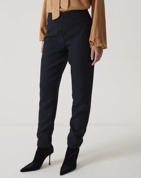 CALÇA SLIM DE ALFAIATARIA - PRETO